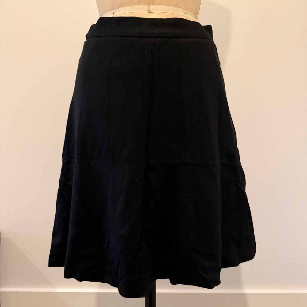 Elie Tahari Black A-Line Skirt